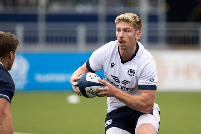 Ben Healy will start for Scotland against Italy in the World Cup warm-up match at Scottish Gas Murrayfield.  (Photo by Craig Williamson / SNS Group)