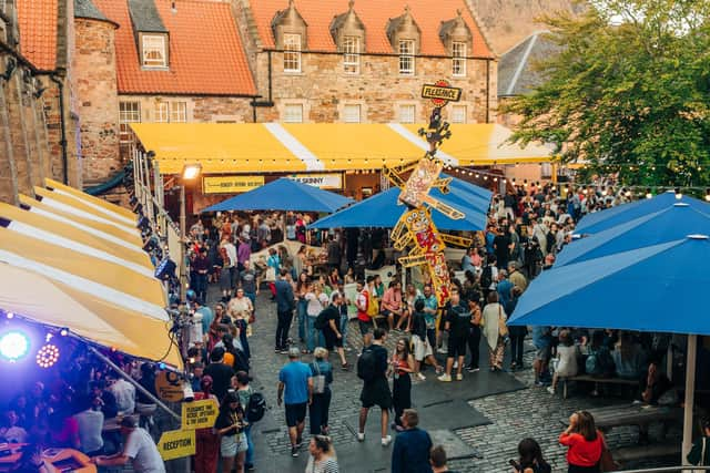 The Pleasance Courtyard is one of the most popular venues at the Edinburgh Festival Fringe. Picture: Andrew Perry