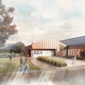 An artist's impression of the planned new R&A facility in Glasgow
