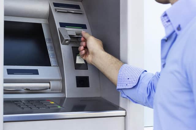 The cashback system is designed to complement the provision of ATMs