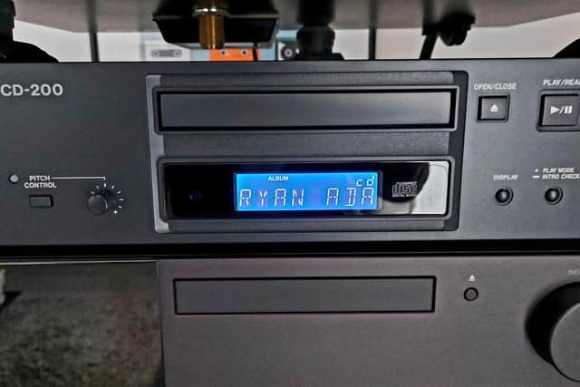 The Tascam has a useful display that shows CD text information such as the artist's name. Picture by Scott Reid