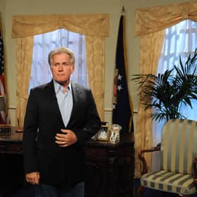 Martin Sheen played fictional President Josiah Bartlet in The West Wing.