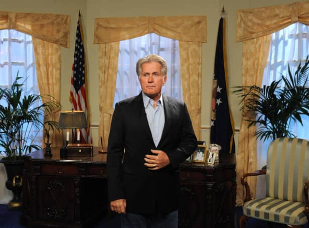 Martin Sheen played fictional President Josiah Bartlet in The West Wing.