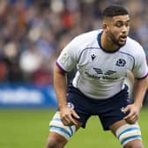 Andy Christie is in line to win his second cap after making his Scotland debut during the Six Nations match against France. (Photo by Ross MacDonald / SNS Group)