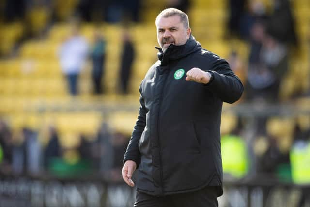 Celtic manager Ange Postecoglou had his say on 'referee watch'. (Photo by Paul Devlin / SNS Group)