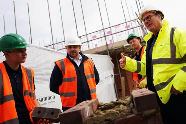 Prime Minister Keir Starmer said he would unleash a 'golden era of building' (Picture: Ian Forsyth/Getty Images)
