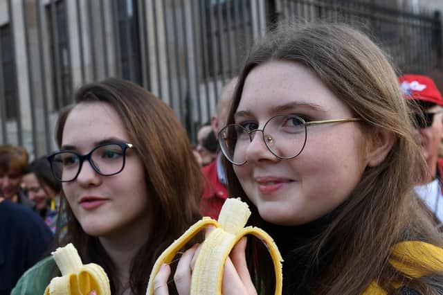 Don't be hangry, have a banana instead (Picture: Janek Skarzynski/AFP via Getty Images)