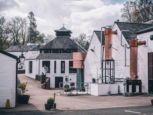 Around 90 minutes from Edinburgh, Glenturret is one of Scotland’s oldest working distilleries. Based in the heart of Perthshire on the banks of the Turret River just outside Crieff, there's also a restaurant attached to the distillery should you be feeling peckish. The basic tour costs £15, but for the real whisky buff £100 gives you the chance to create your own unique whisky to take home with you.