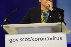 First Minister Nicola Sturgeon