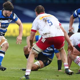 Josh Bayliss has been a regular for Bath this season and qualifies for Scotland through a grandparent. Picture: Michael Steele/Getty Images