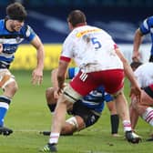 Josh Bayliss has been a regular for Bath this season and qualifies for Scotland through a grandparent. Picture: Michael Steele/Getty Images