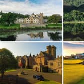 Four of Scotland's luxurious AA five star hotels.