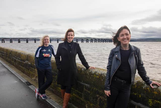 Front: Kirstin Strachan, Middle: Angie De Vos, Back: Hayley Donnelly.