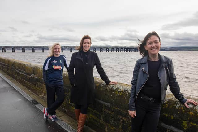 Front: Kirstin Strachan, Middle: Angie De Vos, Back: Hayley Donnelly.