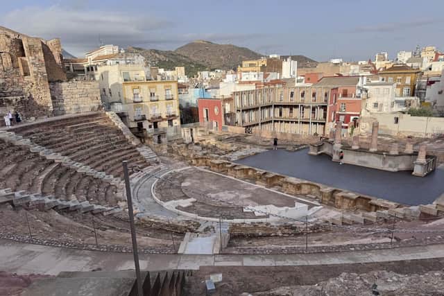 The Teatro Romano in Cartagena dates from the 1st century BC