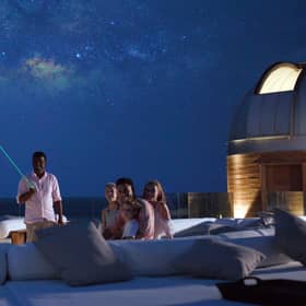The Maldives are an ideal destination for star gazers. Pic: Contributed