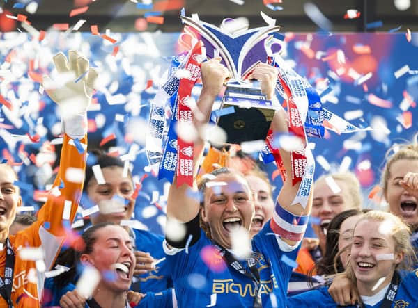 Can Rangers lift the SWPL trophy for two years in a row? (Photo by Ross MacDonald / SNS Group)