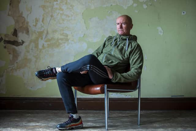 Author Irvine Welsh, pictured at Leith Theatre. Picture: Lisa Ferguson