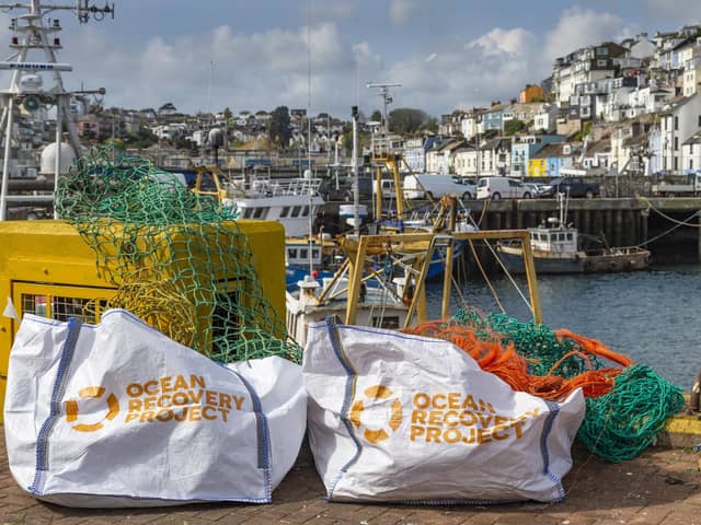 ​The project this year has seen 93 tonnes of fishing net and rope being successfully recycled.