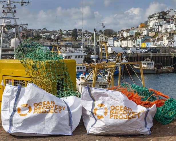 ​The project this year has seen 93 tonnes of fishing net and rope being successfully recycled.