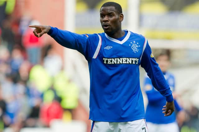 Ex-Rangers ace Maurice Edu has expressed embarrassment and disappointment at some of the comments from the club's fans over the Black Lives Matter gesture. Picture: SNS