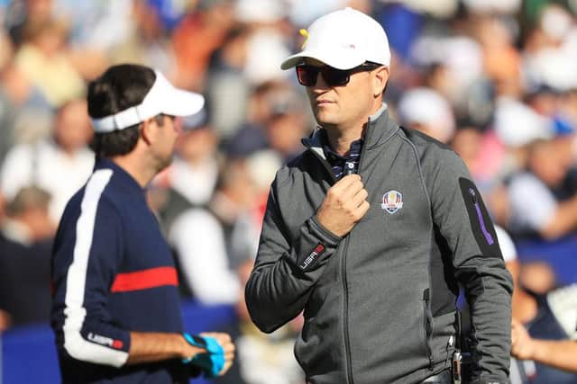 Zach Johnson, the 2015 Open champion, is set to be named as the new US Ryder Cup captain on Monday. Picture: Mike Ehrmann/Getty Images.