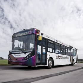The buses will travel over the Forth Road Bridge and on the hard shoulders of motorways. Picture: ADL