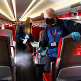 LNER said it would maintain its "enhanced cleaning programme" while reviewing distancing between passengers aboard trains. Picture: LNER