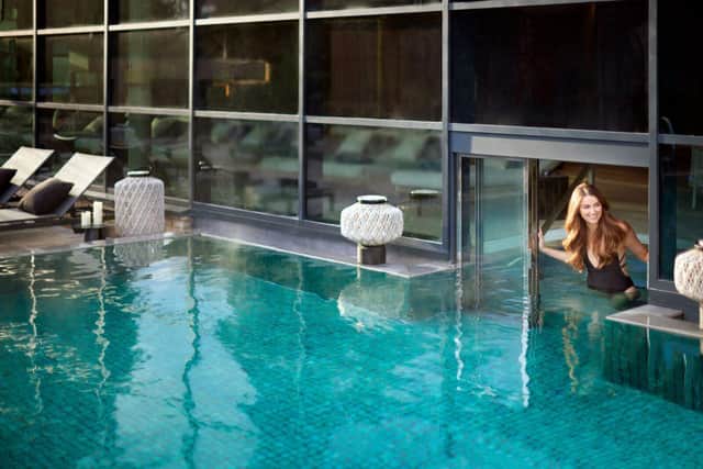 To infinity pool and beyond for SCHLOSS Spa visitors soaking up rest and recreation relaxation