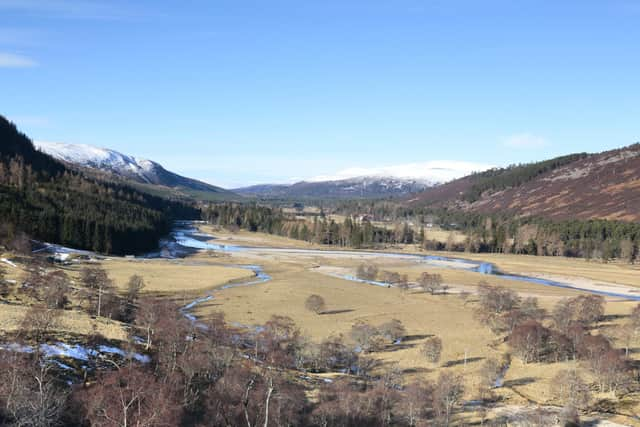 The wild landscape of Mar Lodge Estate