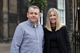 Kelly Byrne and Kenny Baillie will together lead the Edinburgh-based online fashion retailer. Picture: contributed.
