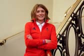 Beth Potter during the Team GB Paris 2024 triathlon team announcement at The Savoy London.