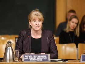 Shona Robison, unlike previous Finance Secretaries, does not appear to have much grasp on her brief (Picture: Andrew Cowan/pool/Getty Images)