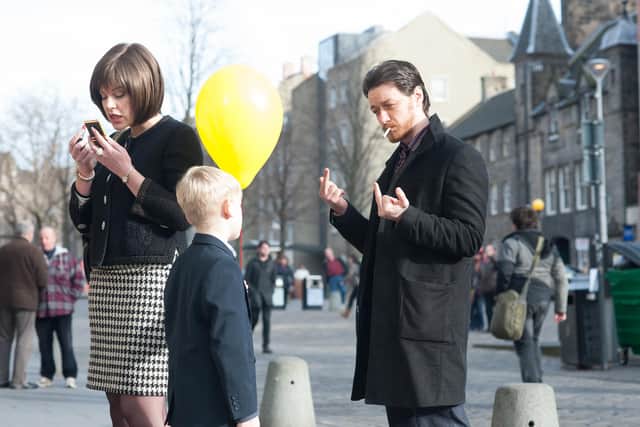 James McAvoy played a corrupt Scottish police detective in Filth.