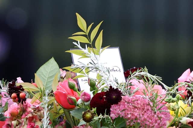 The coffin of Queen Elizabeth is carried into the Westminster Abbey. Picture: Hannah McKay - WPA Pool/Getty Images