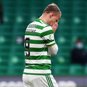 Celtic's Leigh Griffiths is struggling to do enough to activate a one-year contract option following 122 goals in six-and-a-bit years at the club. (Photo by Ross MacDonald / SNS Group)