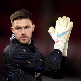 Jack Butland will join Rangers from Crystal Palace after spending a season on loan at Manchester United.