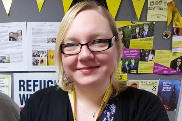 Councillor Fay Sinclair.