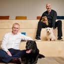 Tony Ottley and Mark Scott are the founders of Fife-based raw pet food business Bella & Duke. Picture: Malcolm Cochrane Photography