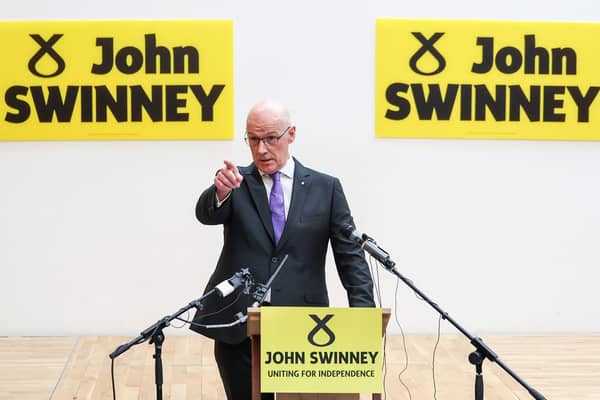 John Swinney looks set to be Scotland's first minister (Picture: Jeff J Mitchell/Getty Images)