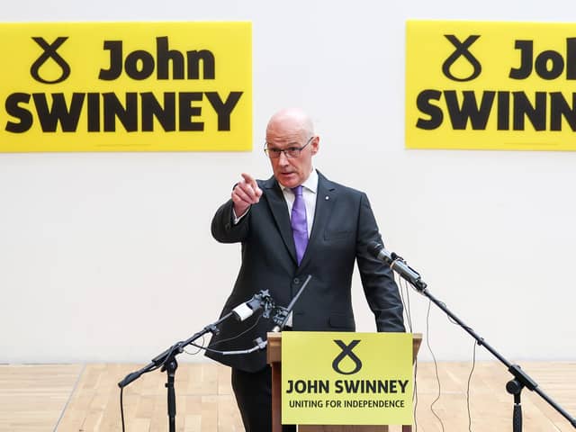 John Swinney looks set to be Scotland's first minister (Picture: Jeff J Mitchell/Getty Images)