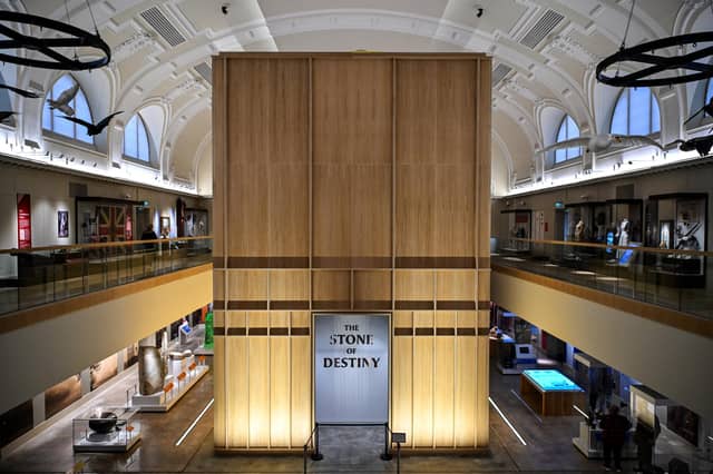 A general view shows the Perth Museum in central Scotland. Picture: Andy Buchanan/AFP via Getty Images