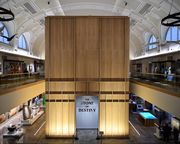 A general view shows the Perth Museum in central Scotland. Picture: Andy Buchanan/AFP via Getty Images