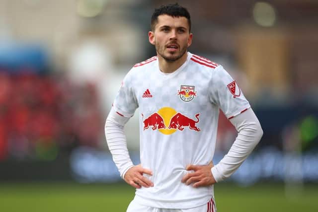 Lewis Morgan of New York Red Bulls. (Photo by Vaughn Ridley/Getty Images)