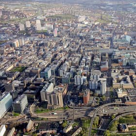 Glasgow from above