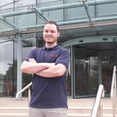 Pawel Maczynski has nothing but praise for his employer, aerospace engineering firm Leonardo