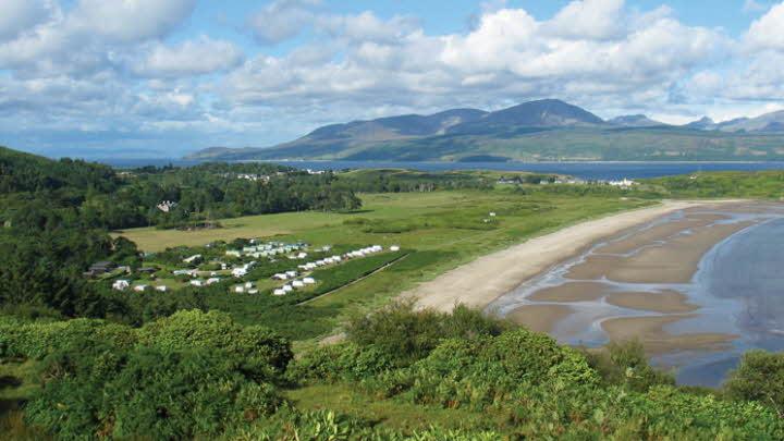 Carradale Bay Caravan Site is situated on one of the best beaches on the Kintyre Peninsular, around 15 miles north of Campbelltown. One side offers views of Arran and the other rolling, wooded hills. It's a great base for island hopping and is a birdwatcher's paradise.