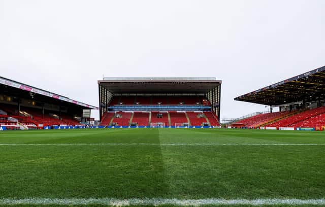 Aberdeen host Celtic at Pittodrie on Saturday in the first match since sacking manager Barry Robson. (Photo by Mark Scates / SNS Group)