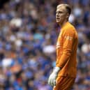 Robby McCrorie in a action for Rangers against Celtic last season. The goalkeeper has been called up by Scotland despite not playing this season  (Photo by Alan Harvey / SNS Group)
