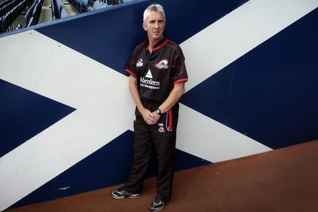 Rob Moffat played for Scotland against Japan in 1977 and will now receive a cap.  Picture: Jayne Emsley